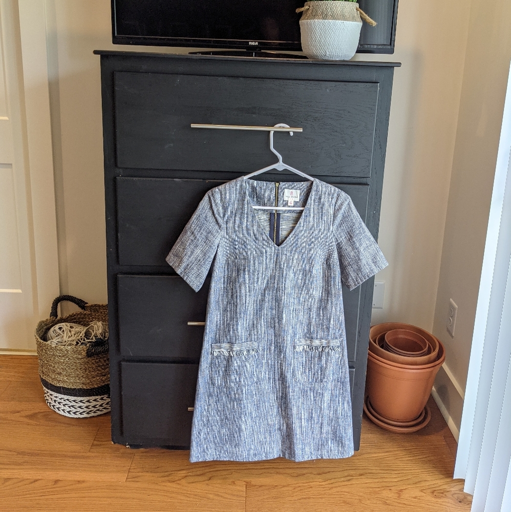 Heavy, lightly worn dress, sz 2.